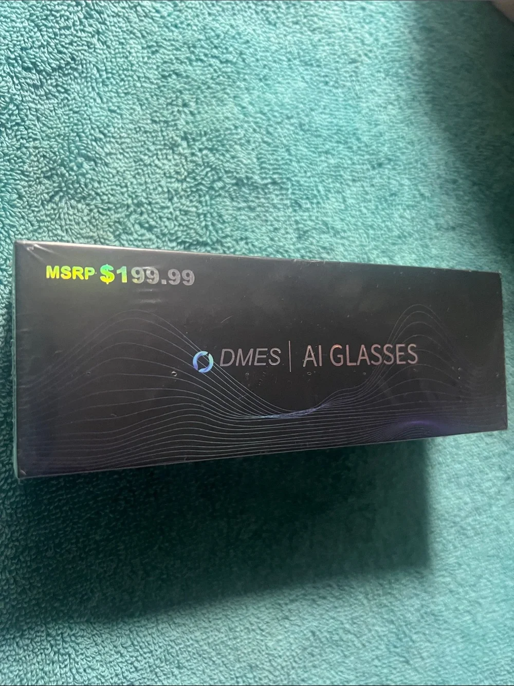 AI Glasses — Black Smart Wearable